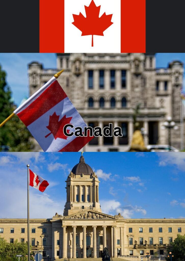 a image of canada or flag of canada and gurujivisa provida canada visa
