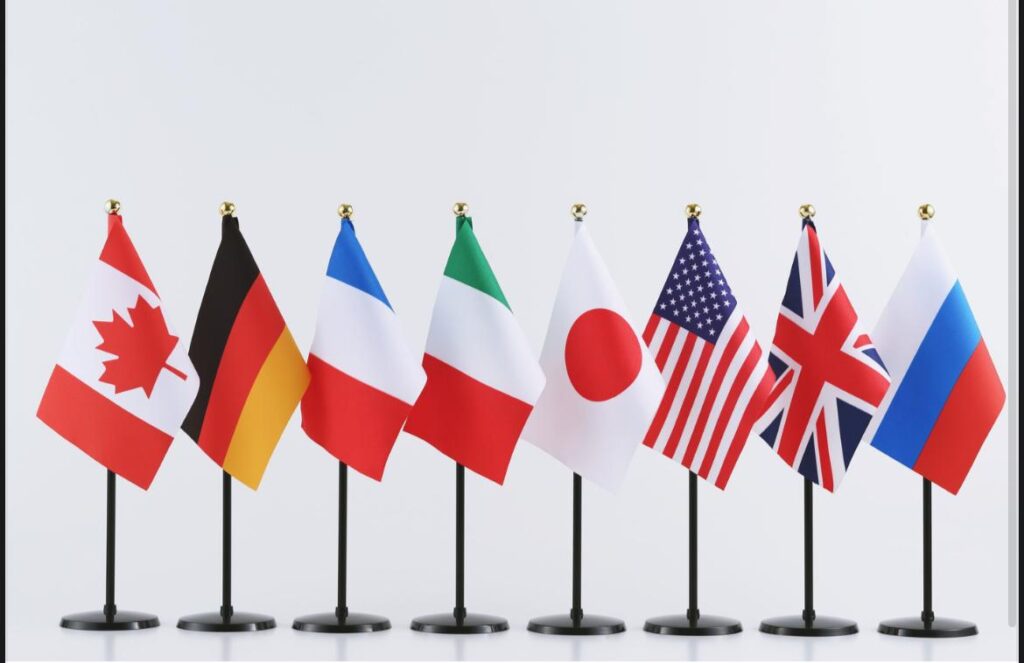 in this image 7 country flag and we are provide these countries free consultation